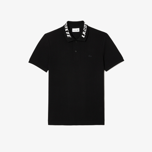 Ultralight Pique Jacquard Collar Polo Shirt