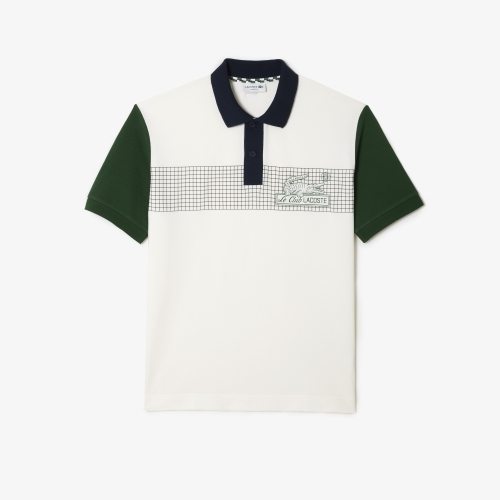 Men's Lacoste Loose Fit Organic Cotton Polo Shirt