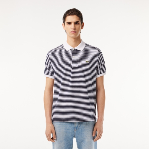 Original L.12.12 Striped Cotton Polo Shirt 