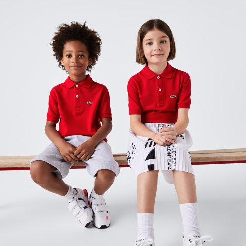 Kids' Lacoste Petit Piqué Polo Shirt