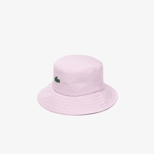 Unisex Lacoste Quilted Effect Nylon Bucket Hat