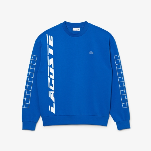 Men's Lacoste Loose Fit Two-Ply Piqué Sweatshirt