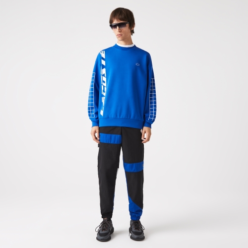 Men's Lacoste Loose Fit Two-Ply Piqué Sweatshirt