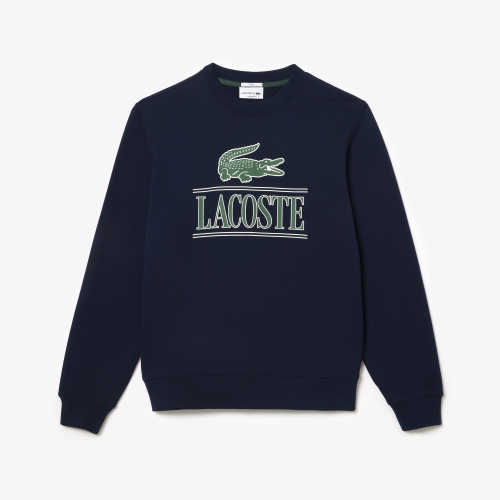 Cotton Fleece Branded Sweatshirt