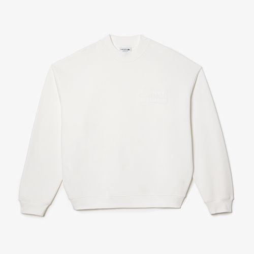 Oversize Embroidered Cotton Sweatshirt 