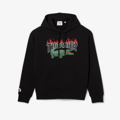 Unisex Lacoste x Thrasher Oversized Fit Hoodie