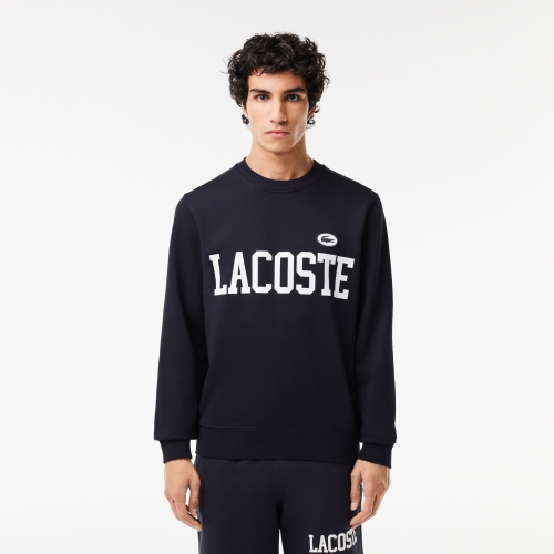 Lacoste Flocked Fleece Jogger Sweatshirt