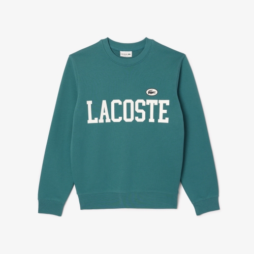 Lacoste Flocked Fleece Jogger Sweatshirt