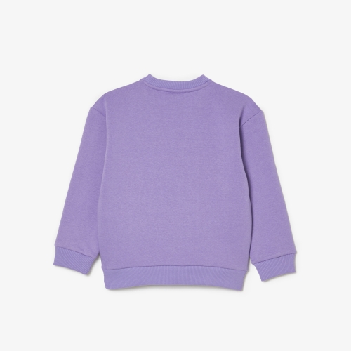 Kids' Lacoste Branded Color-block Sweatshirt