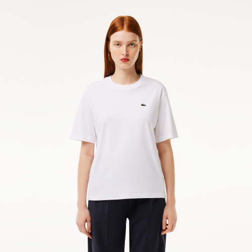 Lacoste Women Lightweight Cotton Pima Jersey T-shirt