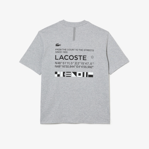 Men's Lacoste Print Loose Fit T-Shirt