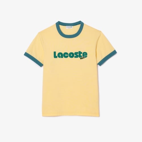 Lacoste Summer Color Matching Ringer T-shirt