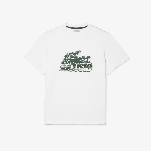 Men's Lacoste Cotton Jersey Print T-shirt