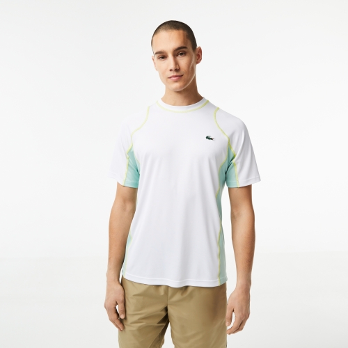 Men's Lacoste Tennis T-shirt in Tear Resistant Piqué