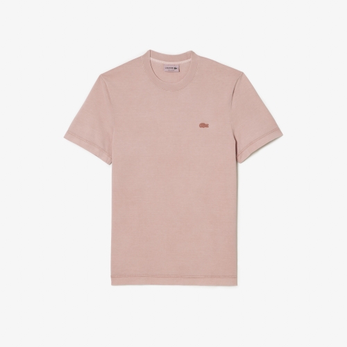 Men's Lacoste Plain Organic Cotton T-shirt