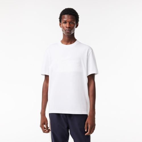Relaxed Fit Textured Signature T-shirt