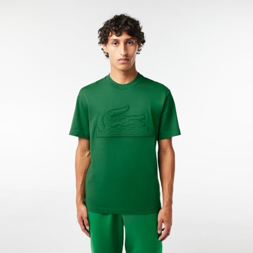 Relaxed Fit Textured Signature T-shirt