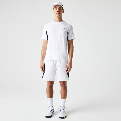 Men's Lacoste SPORT Color-Block Ultra-Dry Piqué Tennis T-Shirt