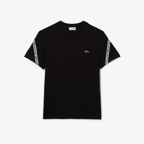Men's Lacoste Regular Fit Printed Bands T-Shirt