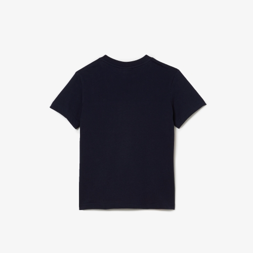 Boys' Lacoste Color-block Cotton Jersey T-shirt