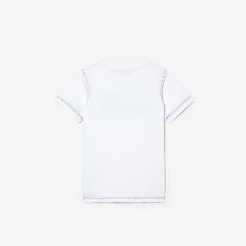 Kids’ Branded Print Organic Cotton T-shirt 