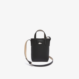 LACOSTE★ANNA Hobo Cross Bag★プチピケPVC★早期完売 Women's Anna Signature Petit Piqué Reversible Shoulder Bag