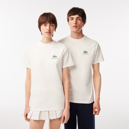 Tシャツ・カットソー Sporty & Rich SS25 OVERSIZED SHIRT (SI025620243ST03 314) Crown Tennis Oversized Shirt - Flax blue – Sporty & Rich