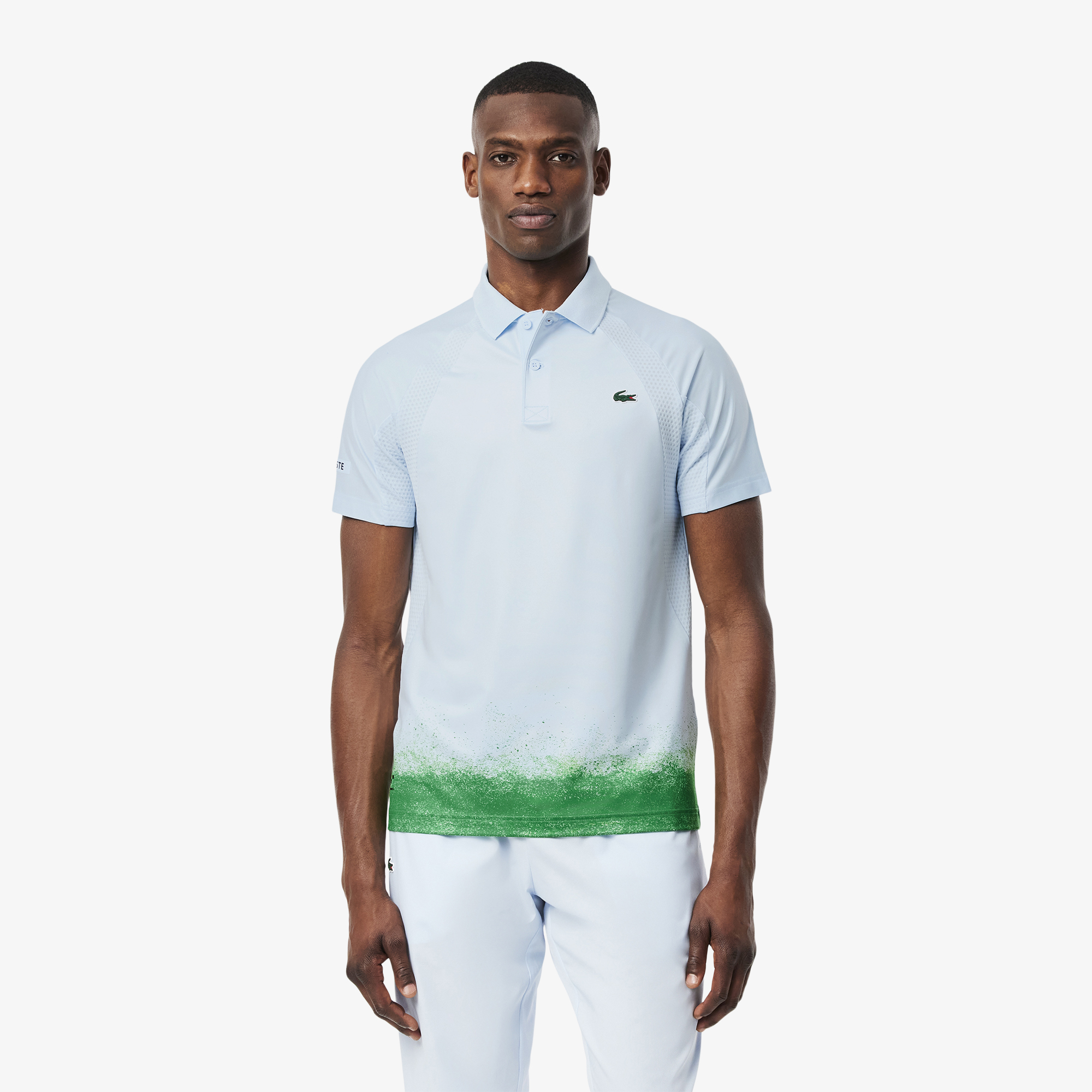 Lacoste Tennis x Daniil Medvedev Polo Shirt in Rill/Calathea • JI6