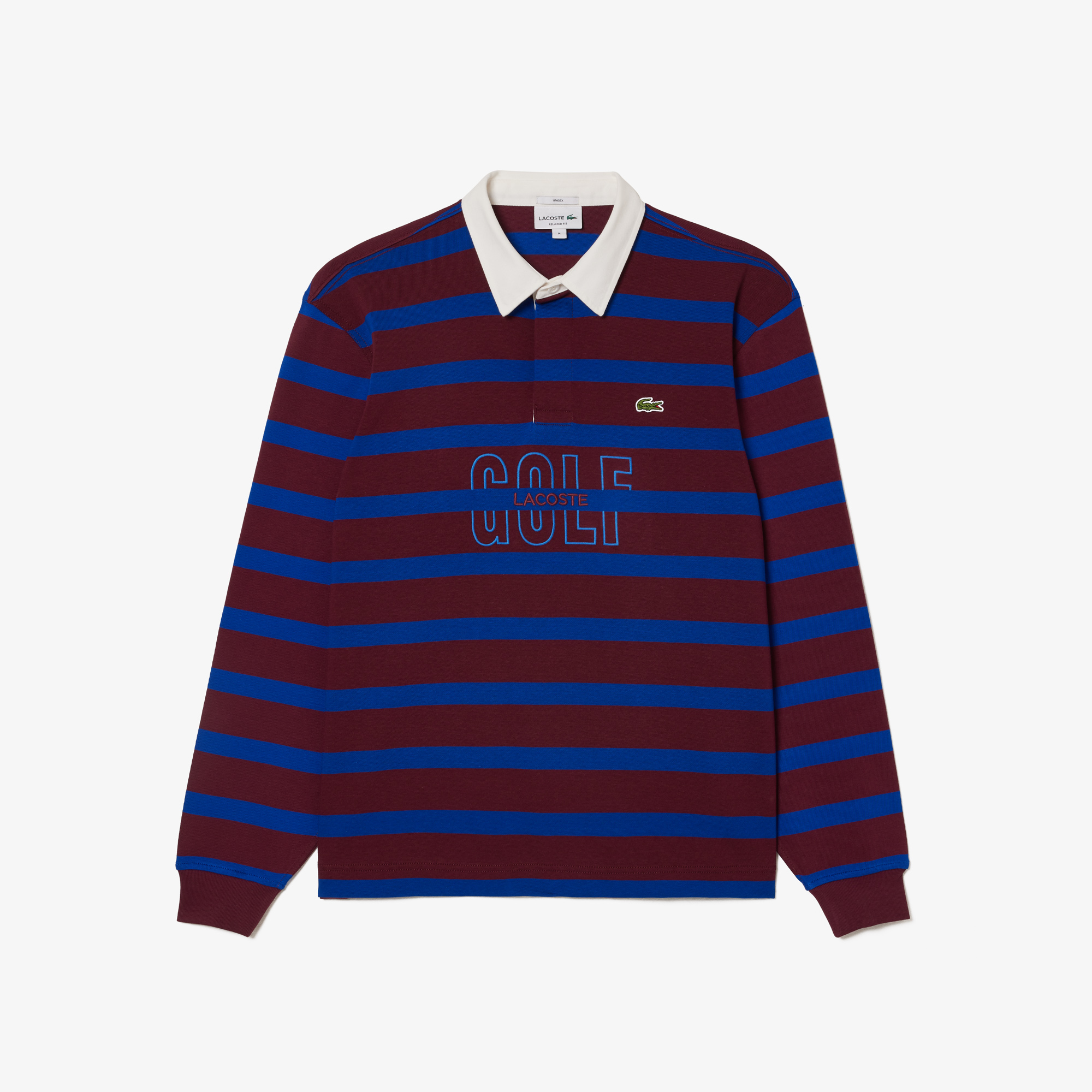 Long Sleeve Striped Rugby Shirt