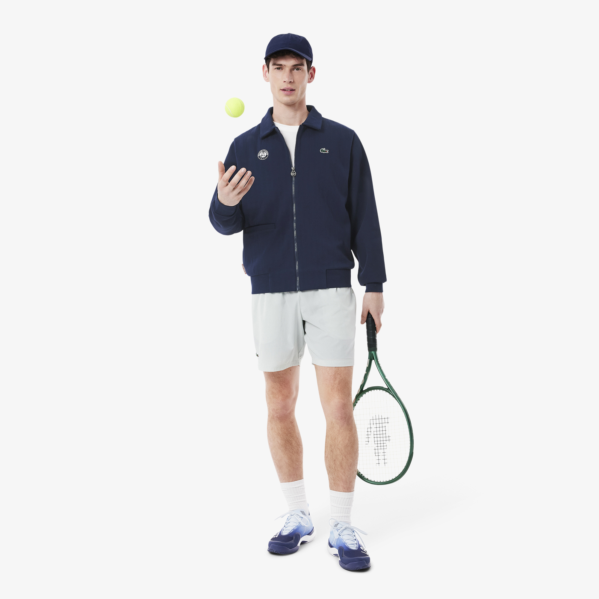 Roland-Garros Edition Sport Jacket in Navy Blue • 166 – Lacoste